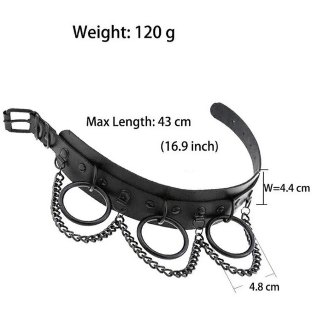 Choker Goth Collar Necklace